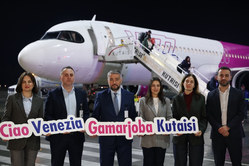 ქუთაისსა და ვენეციას შორის პირდაპირი ავიამიმოსვლა ...